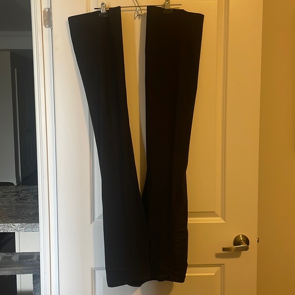 Black work pants size 7/8 straight leg - Picture 3 of 5